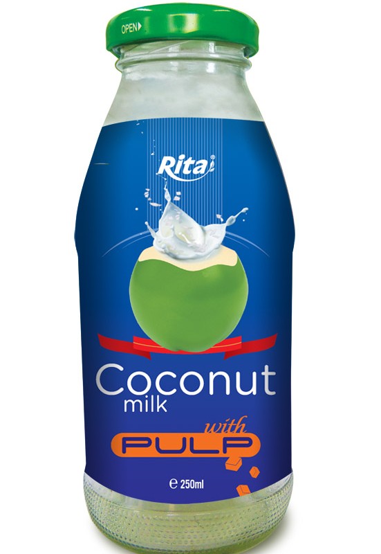 250ml Coconut Milk with Pulp